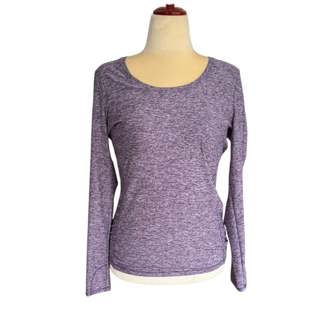 L.L. Bean Women's Purple Round Neck Long Sleeve Performance Top Size Medium